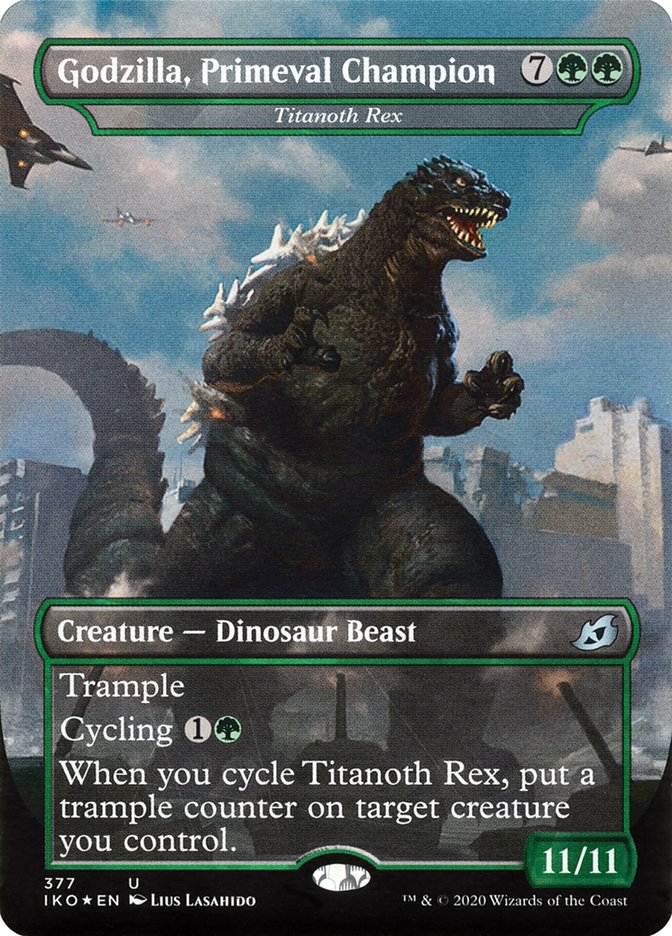 Titanoth Rex - Godzilla, Primeval Champion (Godzilla Series) [Ikoria: Lair of Behemoths] | Pegasus Games WI