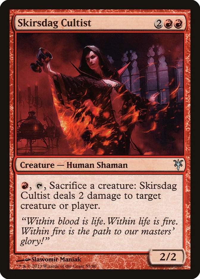 Skirsdag Cultist [Duel Decks: Sorin vs. Tibalt] | Pegasus Games WI