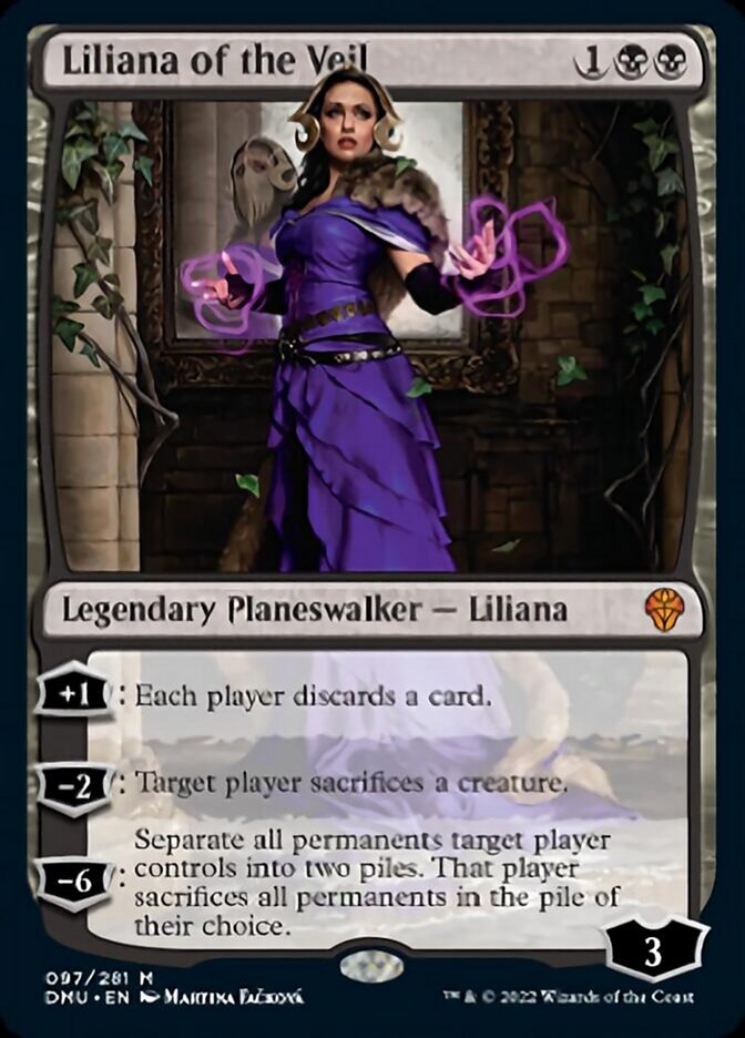 Liliana of the Veil [Dominaria United] | Pegasus Games WI
