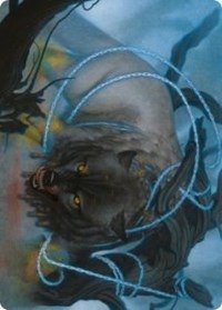 Bind the Monster Art Card [Kaldheim Art Series] | Pegasus Games WI