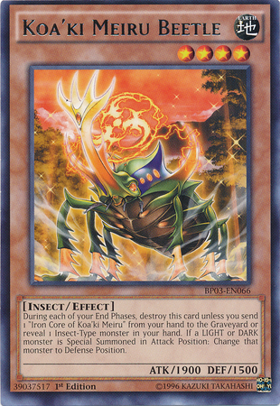 Koa'ki Meiru Beetle [BP03-EN066] Rare | Pegasus Games WI