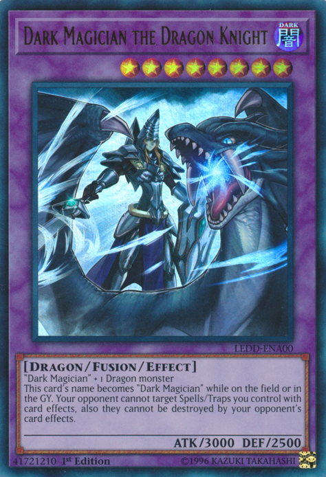 Dark Magician the Dragon Knight [LEDD-ENA00] Ultra Rare | Pegasus Games WI