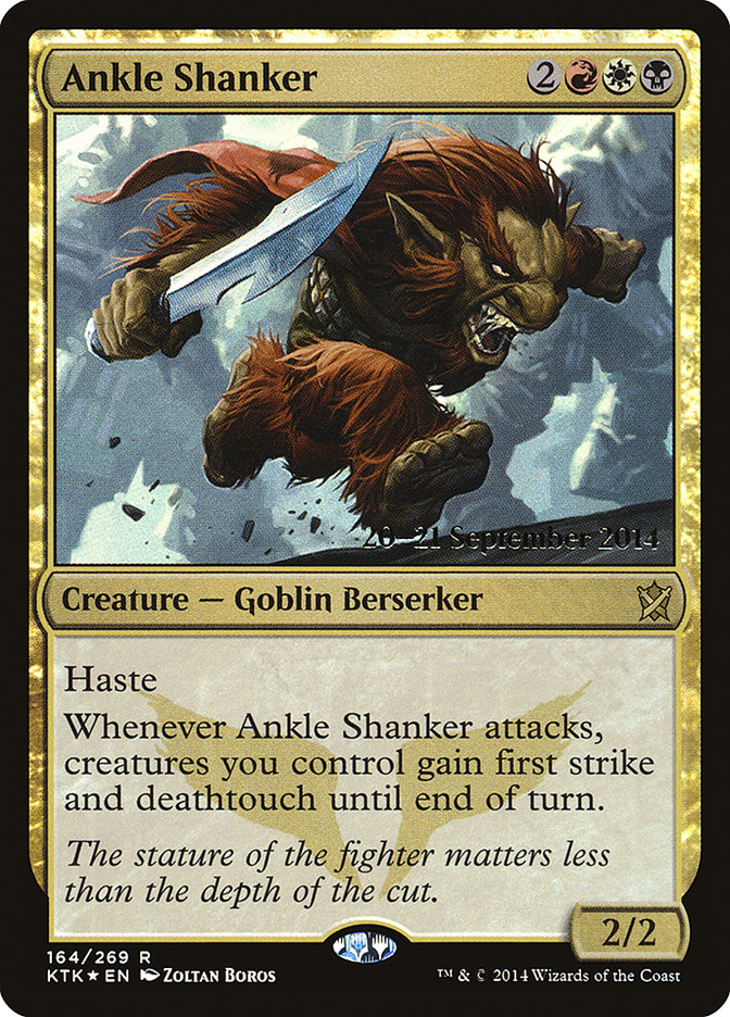 Ankle Shanker [Khans of Tarkir Prerelease Promos] | Pegasus Games WI