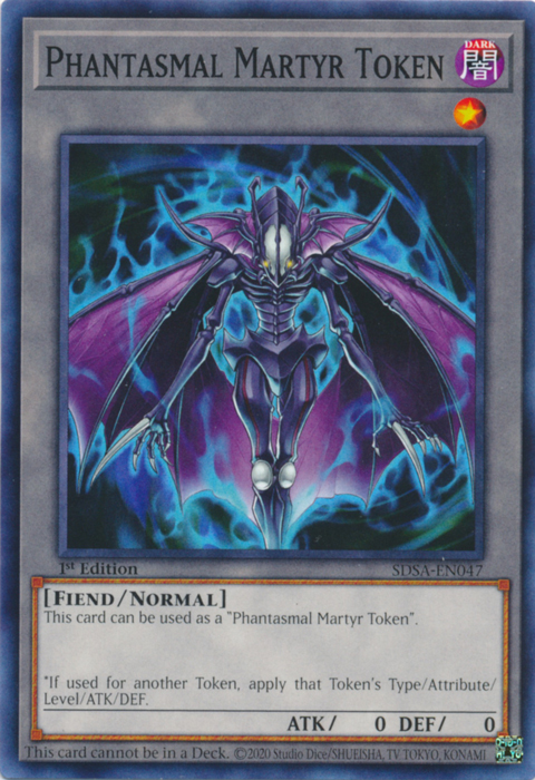 Phantasmal Martyr Token [SDSA-EN047] Common | Pegasus Games WI