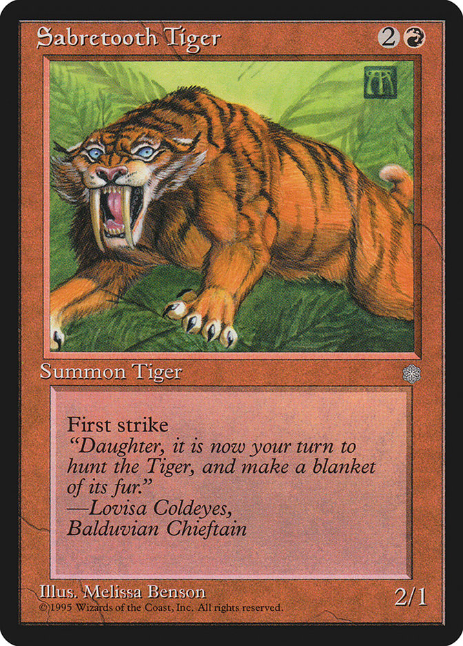 Sabretooth Tiger [Ice Age] | Pegasus Games WI