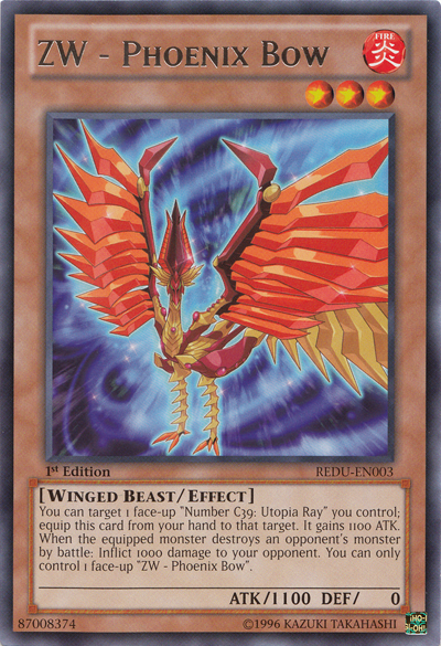 ZW - Phoenix Bow [REDU-EN003] Rare | Pegasus Games WI