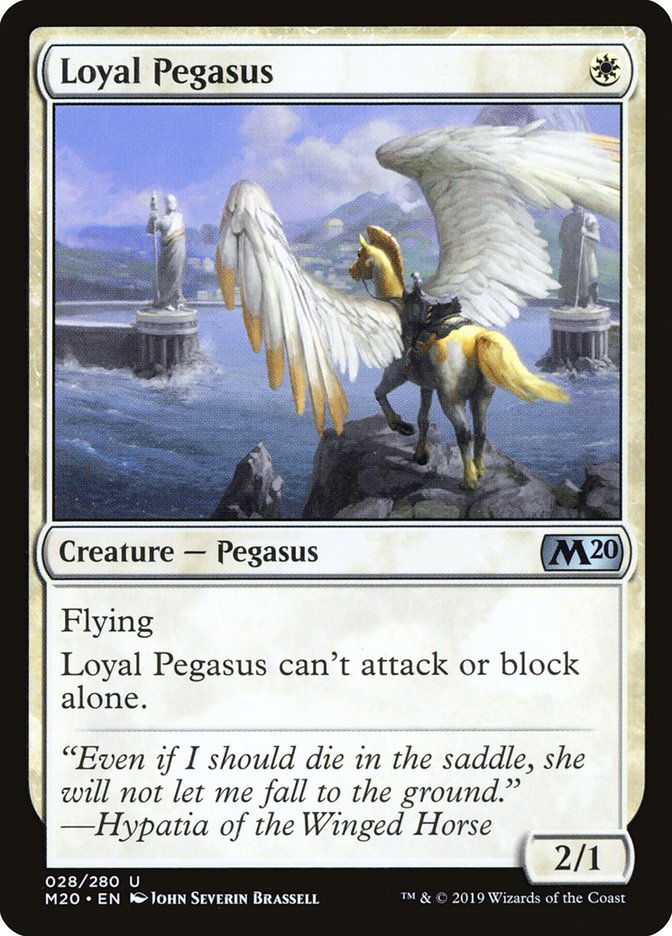 Loyal Pegasus [Core Set 2020] | Pegasus Games WI