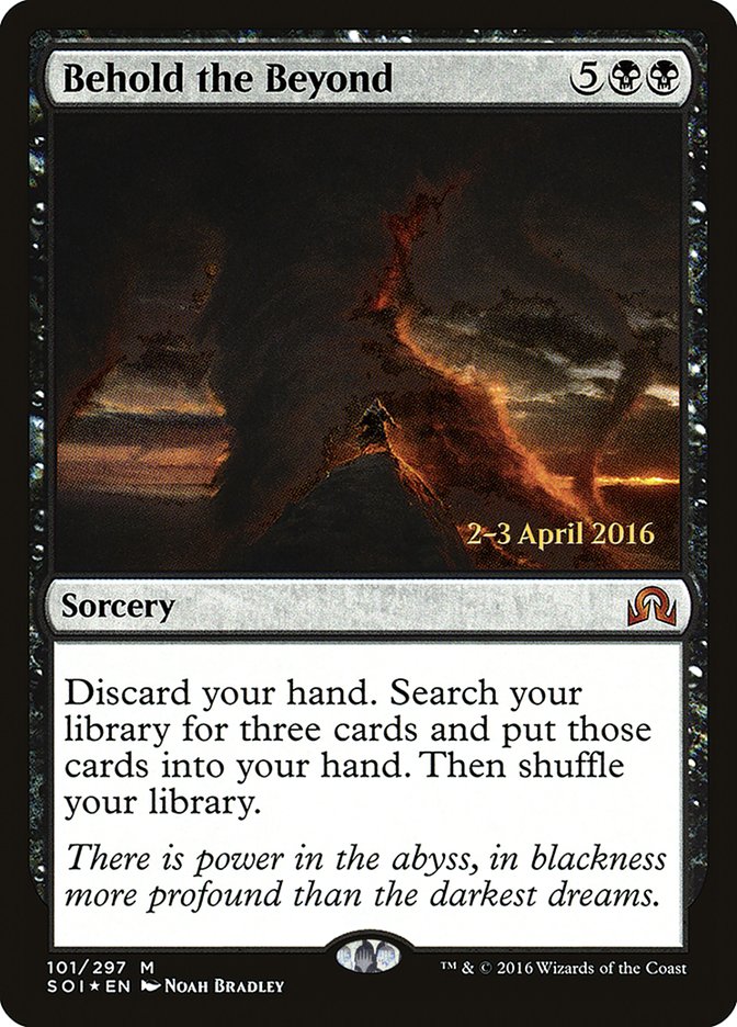 Behold the Beyond [Shadows over Innistrad Prerelease Promos] | Pegasus Games WI