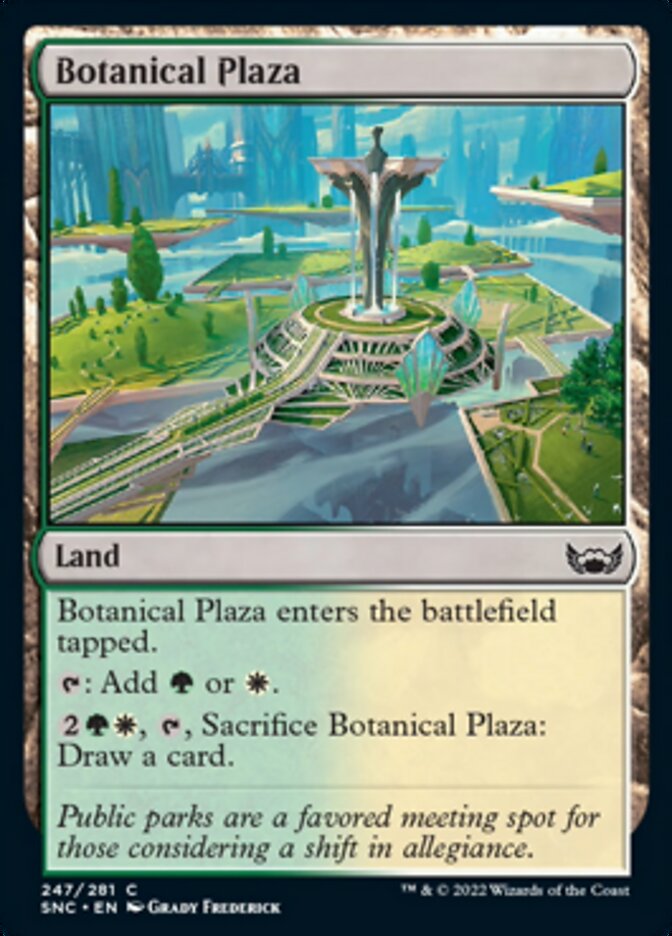 Botanical Plaza [Streets of New Capenna] | Pegasus Games WI