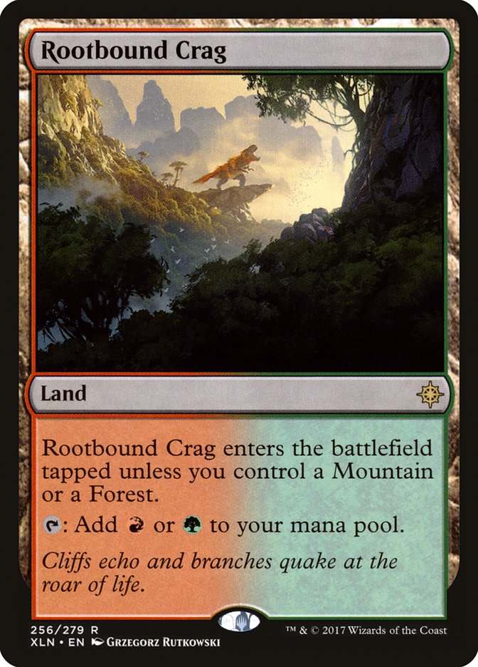 Rootbound Crag [Ixalan] | Pegasus Games WI