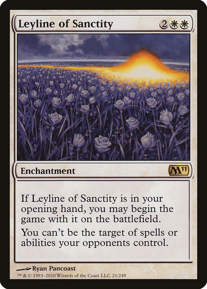 Leyline of Sanctity [Magic 2011] | Pegasus Games WI