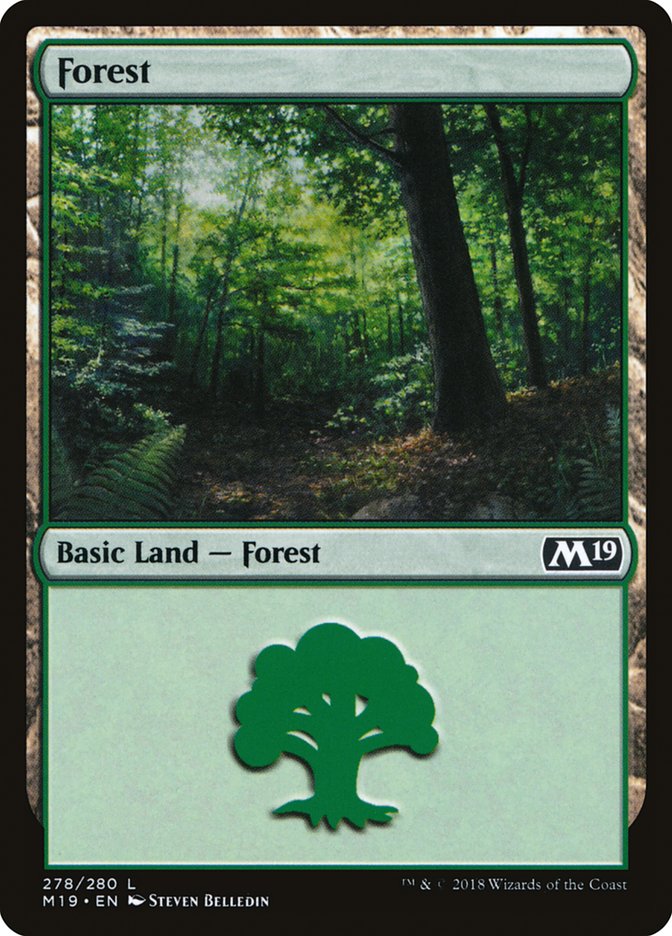 Forest (278) [Core Set 2019] | Pegasus Games WI