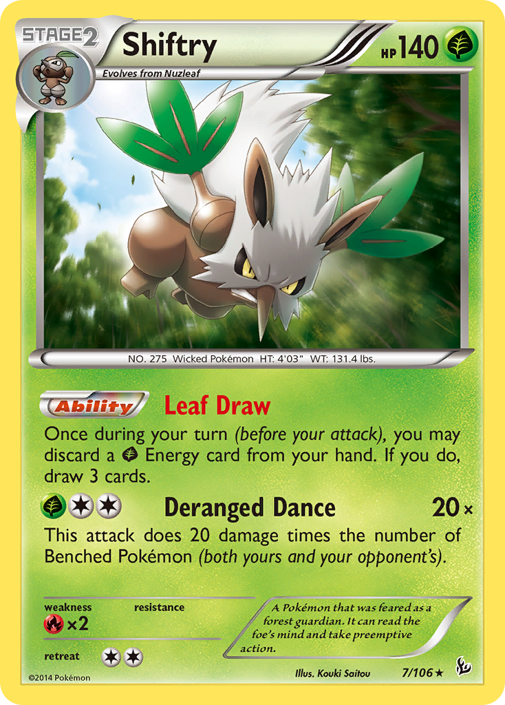 Shiftry (7/106) [XY: Flashfire] | Pegasus Games WI