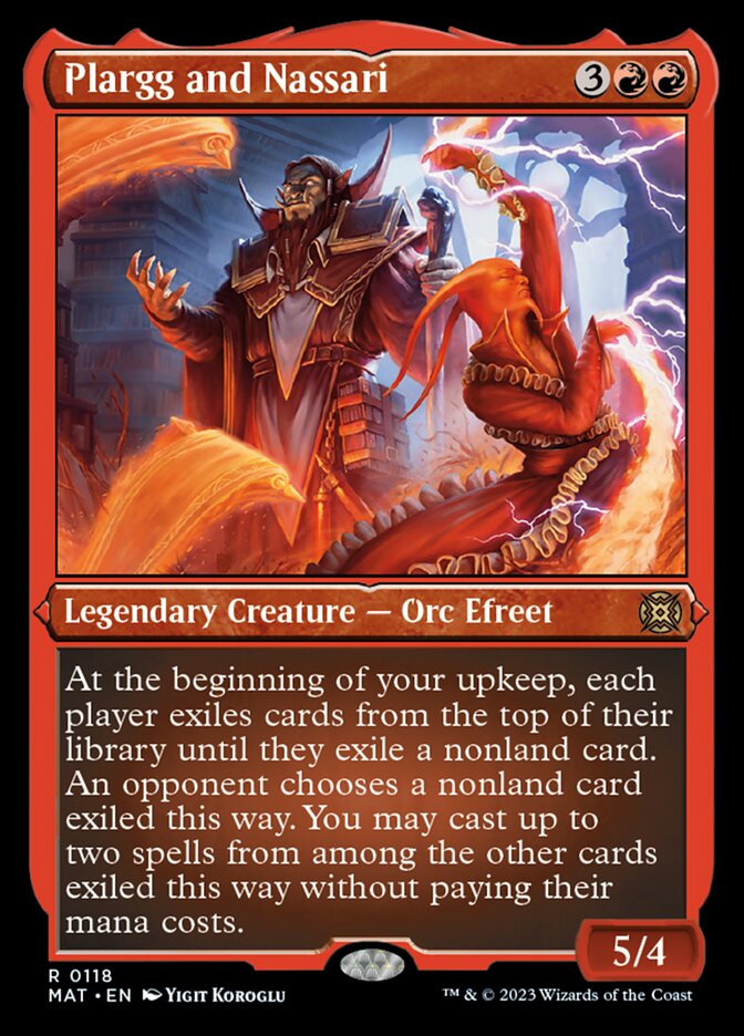 Plargg and Nassari (Foil Etched) [March of the Machine: The Aftermath] | Pegasus Games WI