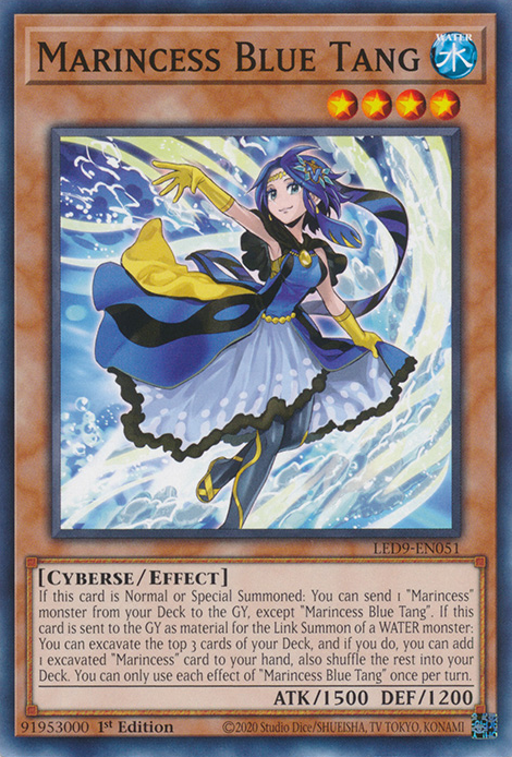 Marincess Blue Tang [LED9-EN051] Common | Pegasus Games WI