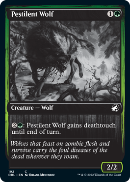 Pestilent Wolf [Innistrad: Double Feature] | Pegasus Games WI