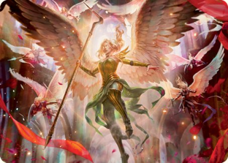 Sigarda's Summons Art Card [Innistrad: Crimson Vow Art Series] | Pegasus Games WI