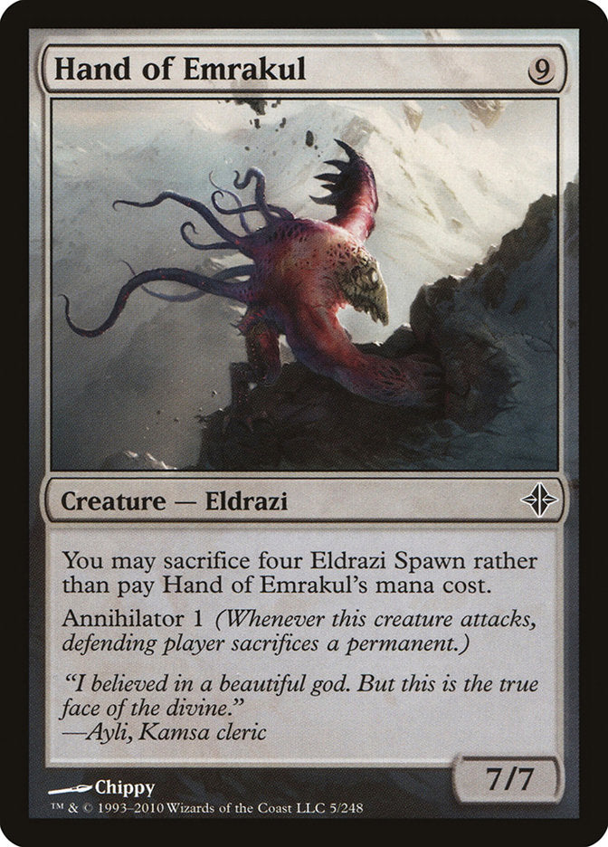 Hand of Emrakul [Rise of the Eldrazi] | Pegasus Games WI