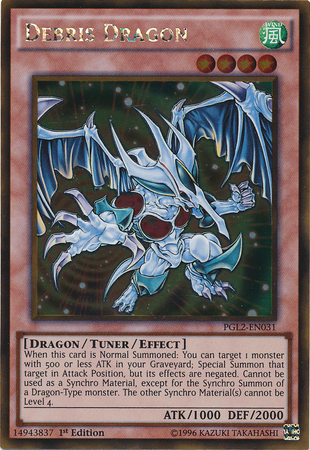 Debris Dragon [PGL2-EN031] Gold Rare | Pegasus Games WI