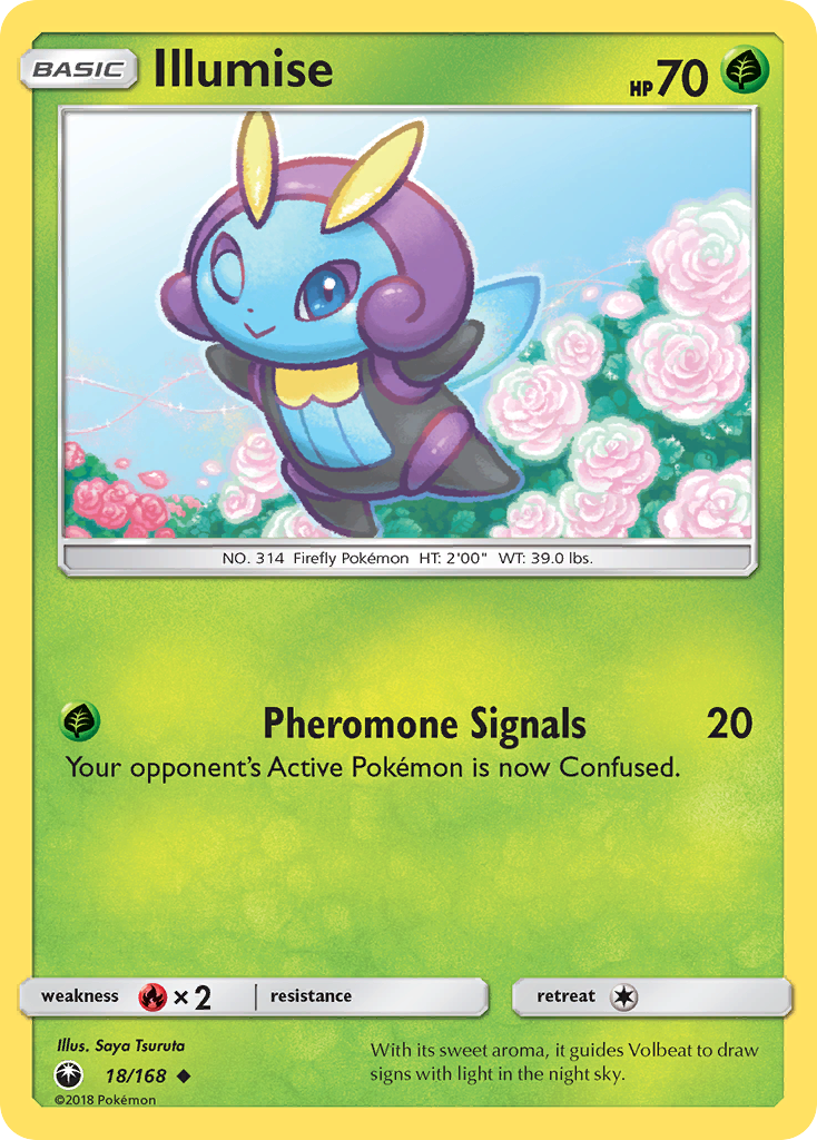 Illumise (18/168) [Sun & Moon: Celestial Storm] | Pegasus Games WI