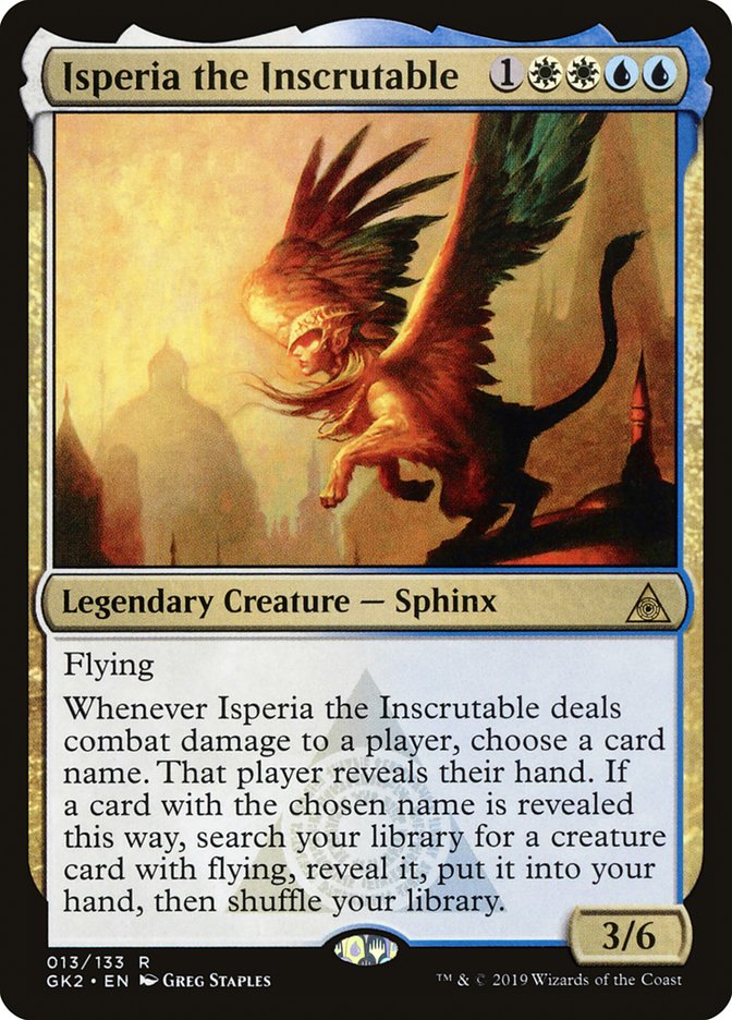 Isperia the Inscrutable [Ravnica Allegiance Guild Kit] | Pegasus Games WI