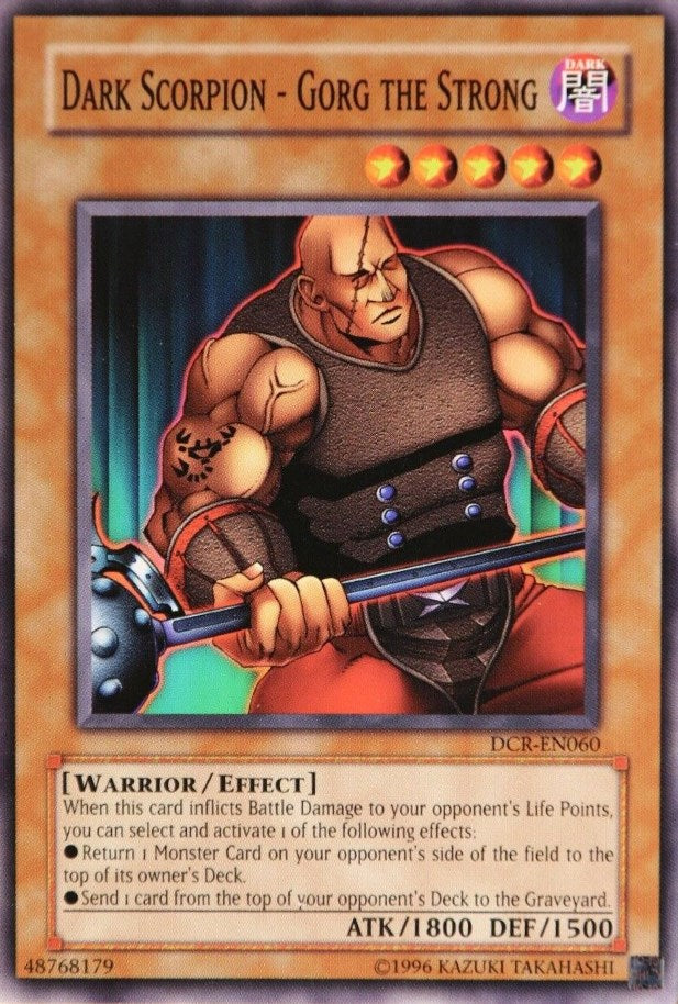 Dark Scorpion - Gorg the Strong [DCR-EN060] Common | Pegasus Games WI