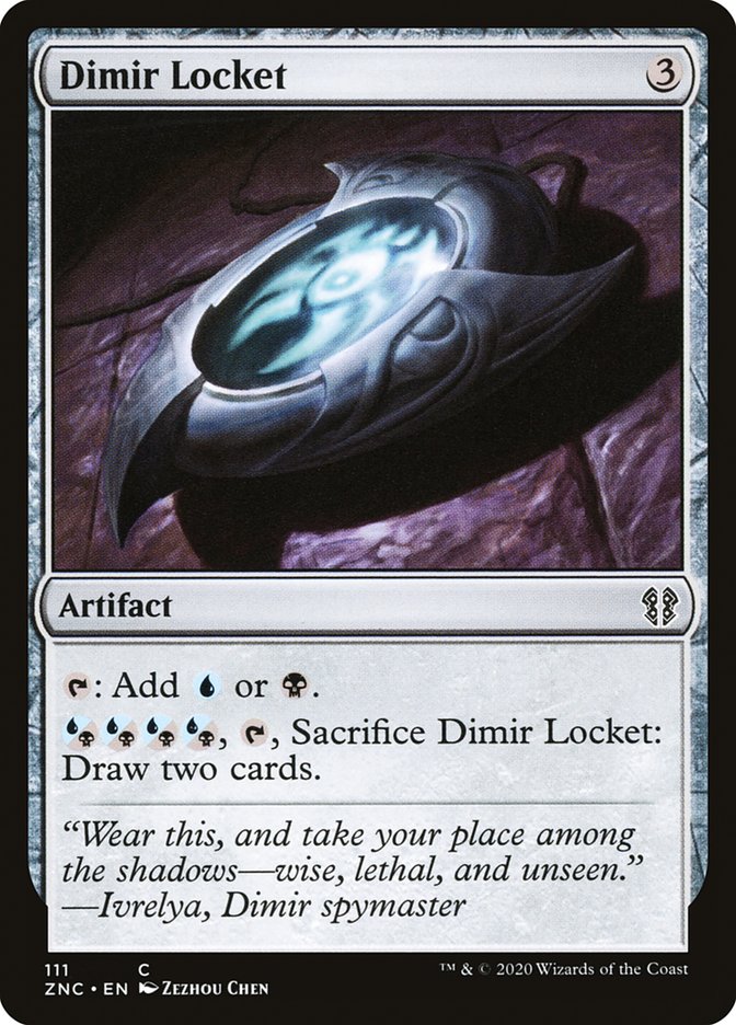 Dimir Locket [Zendikar Rising Commander] | Pegasus Games WI