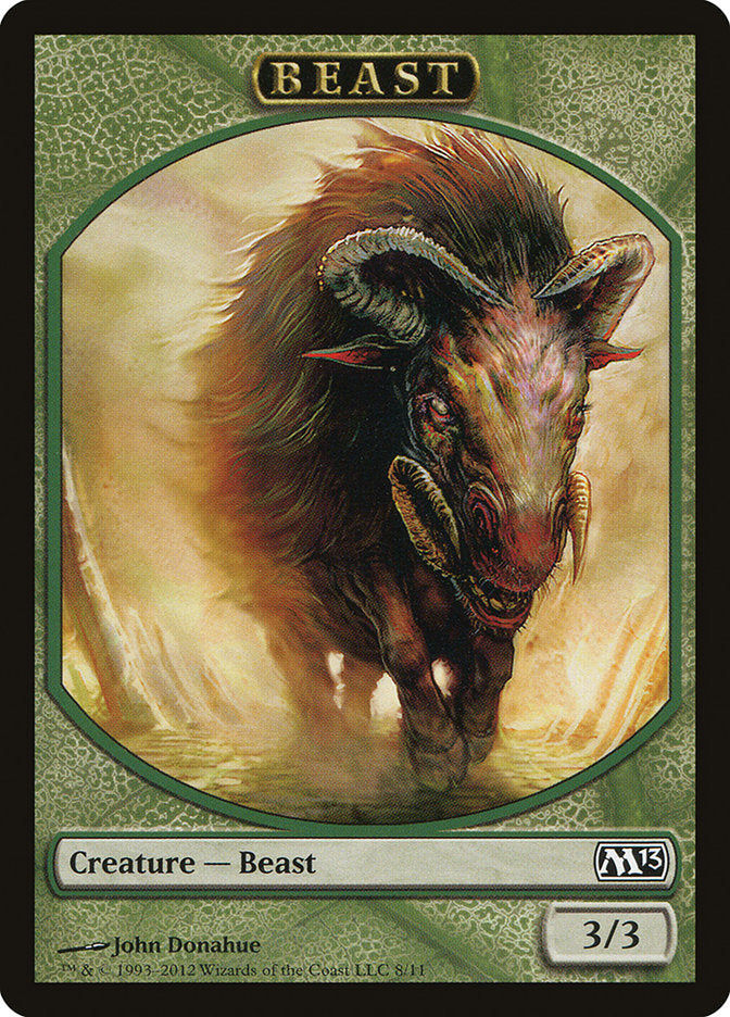 Beast Token [Magic 2013 Tokens] | Pegasus Games WI