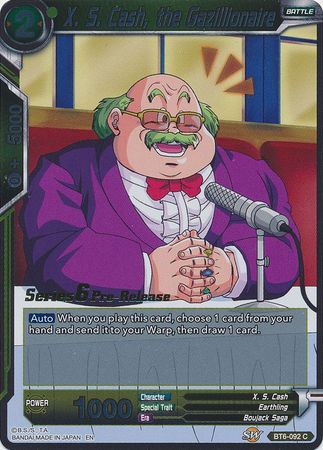 X. S. Cash, the Gazillionaire (Destroyer Kings) [BT6-092_PR] | Pegasus Games WI