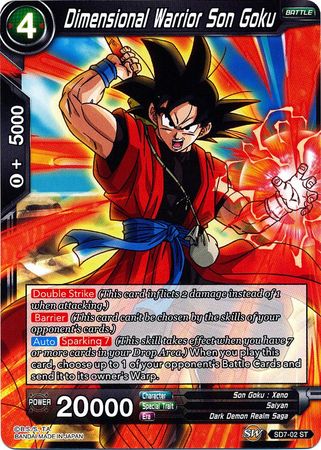 Dimensional Warrior Son Goku (Starter Deck - Shenron's Advent) (SD7-02) [Miraculous Revival] | Pegasus Games WI