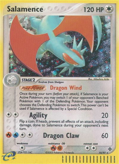 Salamence (10/97) [EX: Dragon] | Pegasus Games WI