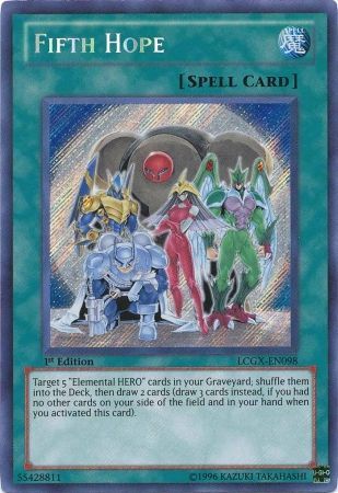 Fifth Hope [LCGX-EN098] Secret Rare | Pegasus Games WI