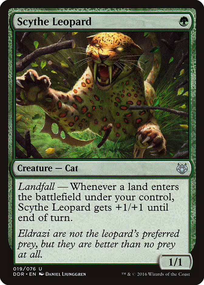 Scythe Leopard [Duel Decks: Nissa vs. Ob Nixilis] | Pegasus Games WI