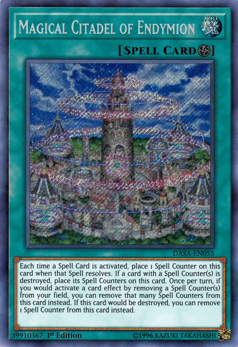 Magical Citadel of Endymion [DASA-EN055] Secret Rare | Pegasus Games WI