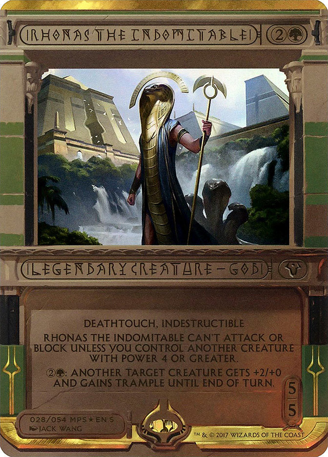 Rhonas the Indomitable (Invocation) [Amonkhet Invocations] | Pegasus Games WI