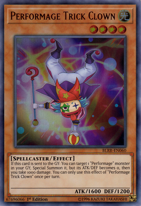 Performage Trick Clown [BLRR-EN060] Ultra Rare | Pegasus Games WI