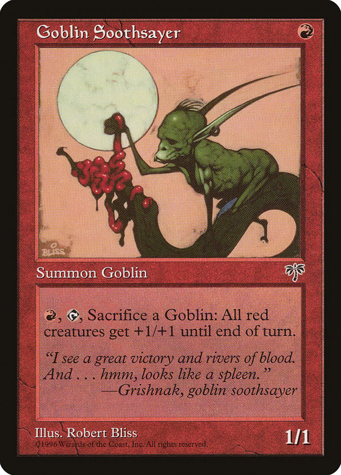 Goblin Soothsayer [Mirage] | Pegasus Games WI