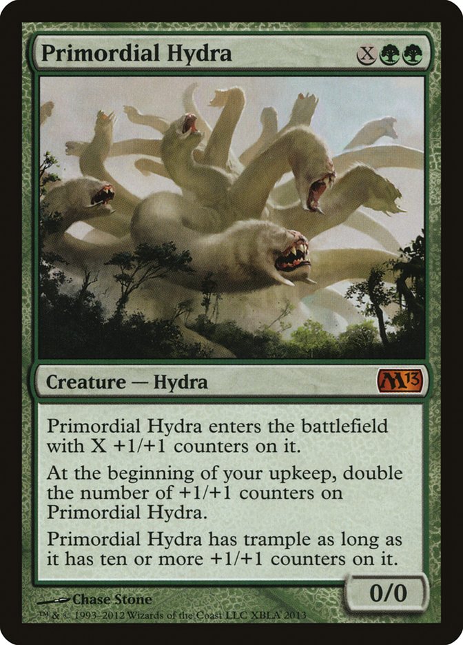 Primordial Hydra (Duels of the Planeswalkers Promos) [Duels of the Planeswalkers Promos 2013] | Pegasus Games WI
