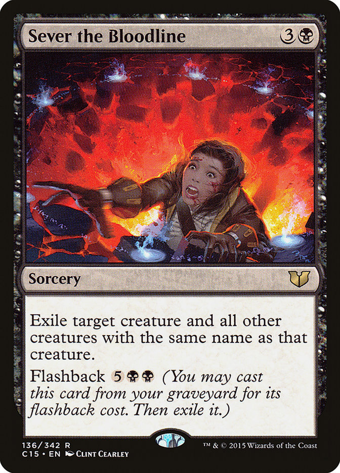 Sever the Bloodline [Commander 2015] | Pegasus Games WI