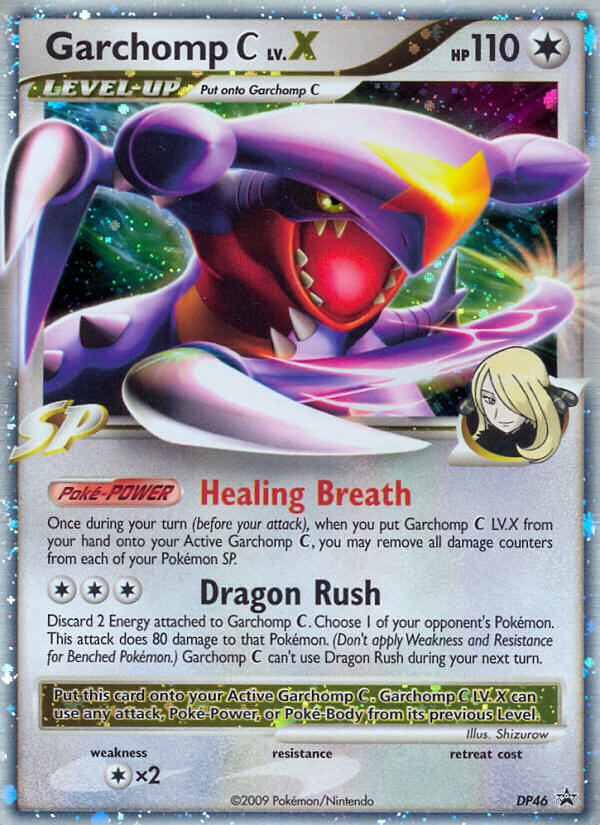 Garchomp C LV.X (DP46) [Diamond & Pearl: Black Star Promos] | Pegasus Games WI