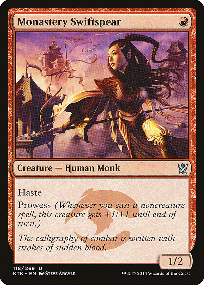 Monastery Swiftspear [Khans of Tarkir] | Pegasus Games WI