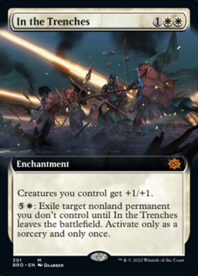 In the Trenches (Extended Art) [The Brothers' War] | Pegasus Games WI