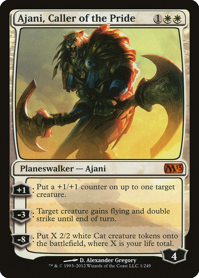 Ajani, Caller of the Pride [Magic 2013] | Pegasus Games WI