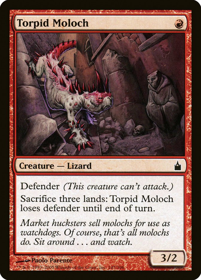 Torpid Moloch [Ravnica: City of Guilds] | Pegasus Games WI