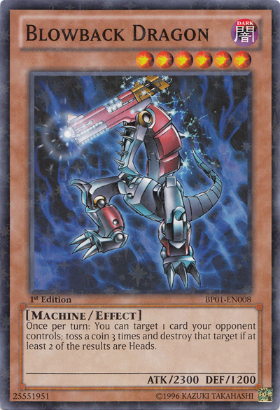 Blowback Dragon [BP01-EN008] Starfoil Rare | Pegasus Games WI