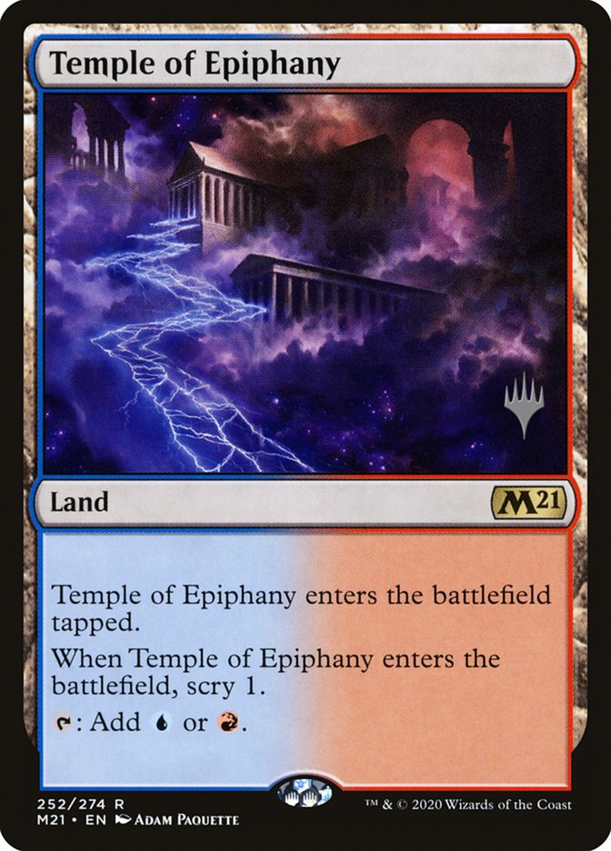 Temple of Epiphany (Promo Pack) [Core Set 2021 Promos] | Pegasus Games WI