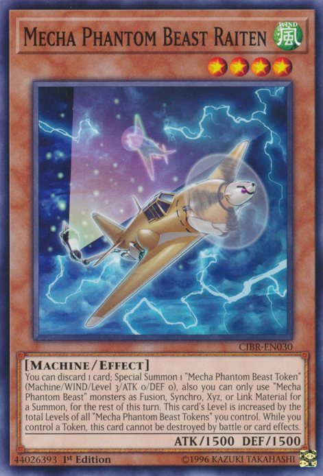 Mecha Phantom Beast Raiten [CIBR-EN030] Common | Pegasus Games WI
