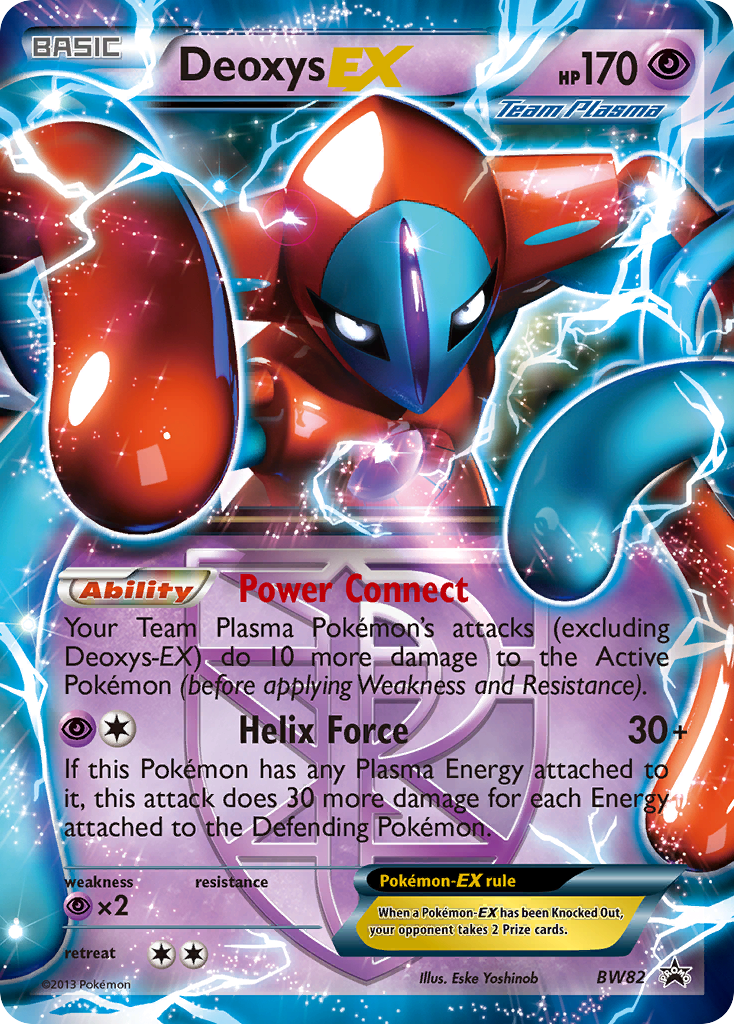 Deoxys EX (BW82) [Black & White: Black Star Promos] | Pegasus Games WI