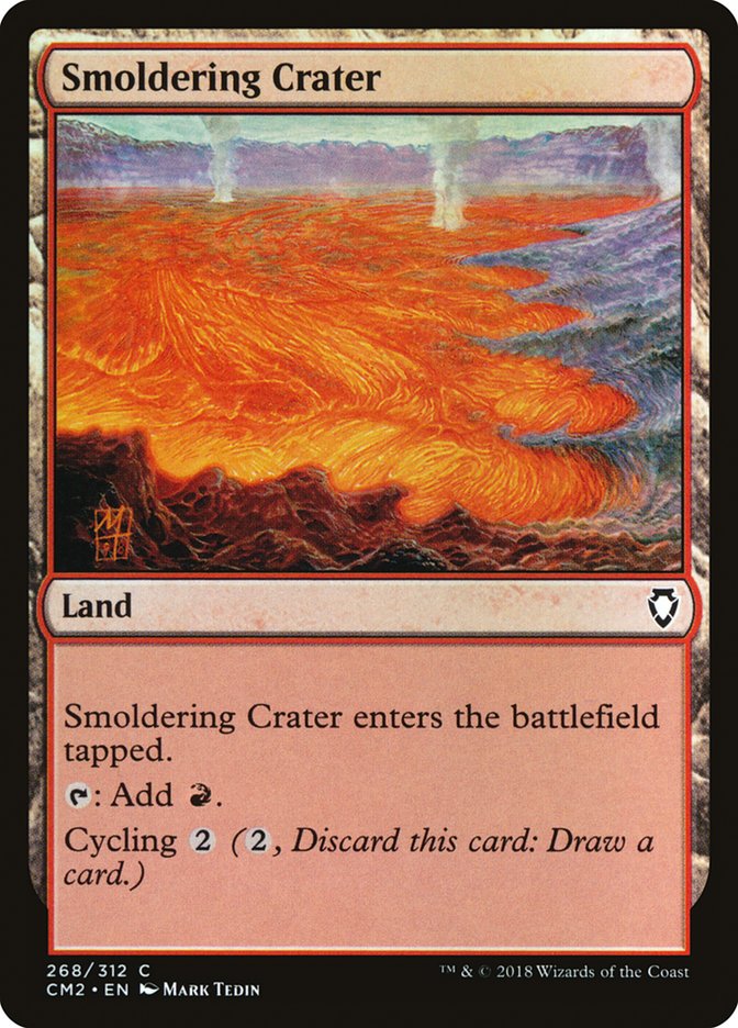 Smoldering Crater [Commander Anthology Volume II] | Pegasus Games WI