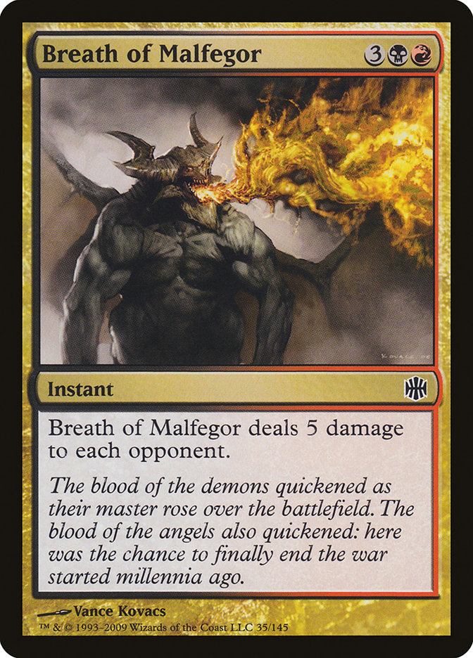 Breath of Malfegor [Alara Reborn] | Pegasus Games WI